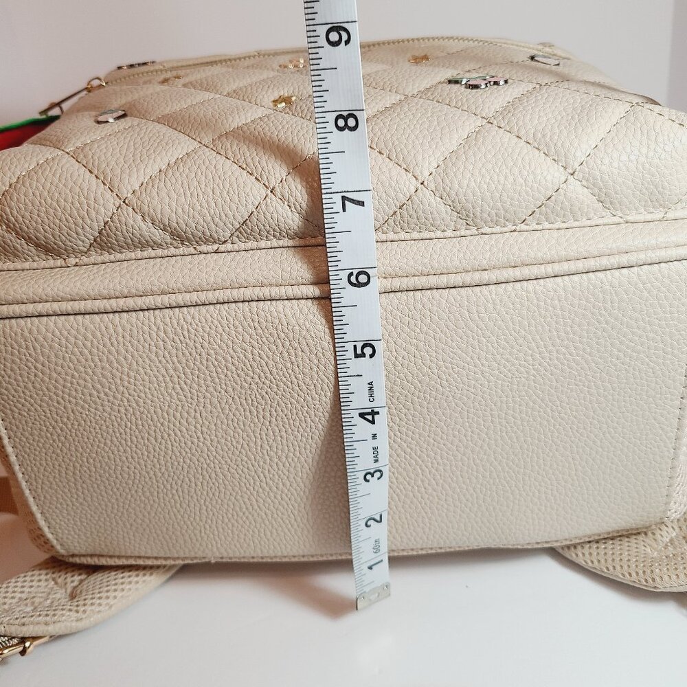 Under One Sky Cream Backpack – Strawberry Charm Design – NWT - Picture 12 of 13